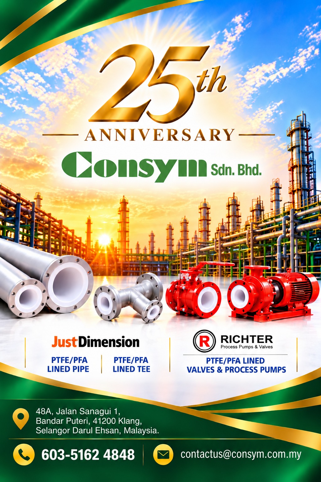 Company Anniversary Poster